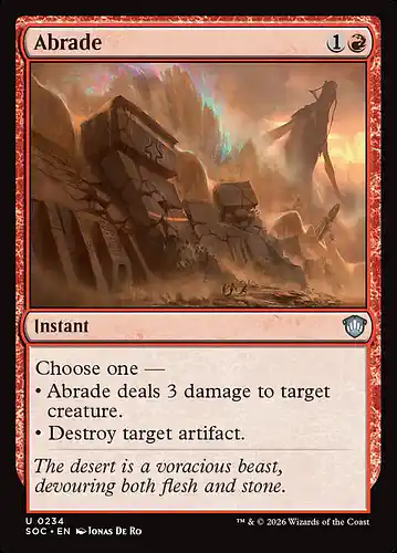 Abrade - soc Spoiler