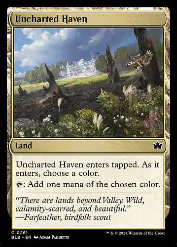 Uncharted Haven - blb Spoiler