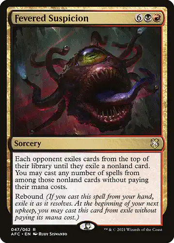 Fevered Suspicion - afc Spoiler