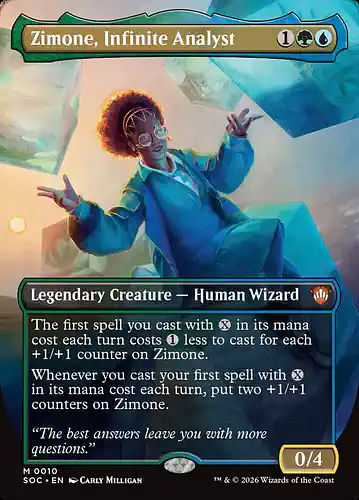 Zimone, Infinite Analyst - soc Spoiler