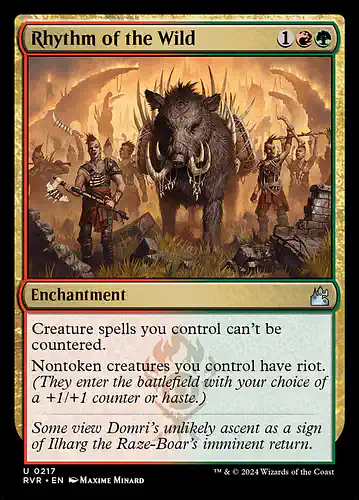Rhythm of the Wild - rvr Spoiler