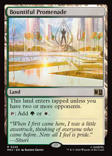 Bountiful Promenade - msc Spoiler