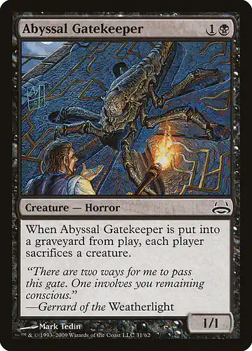 Abyssal Gatekeeper - ddc Spoiler