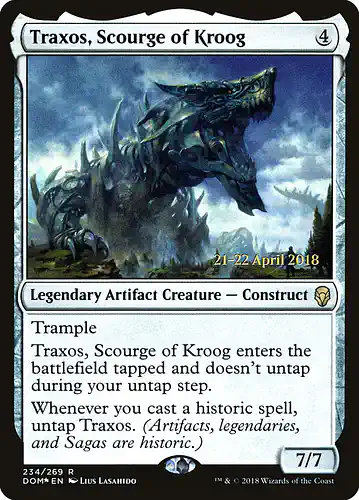 Traxos, Scourge of Kroog - dom Spoiler