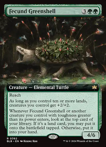 Fecund Greenshell - blb Spoiler