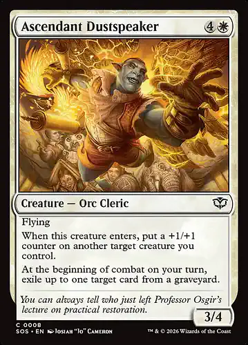 Ascendant Dustspeaker - sos Spoiler
