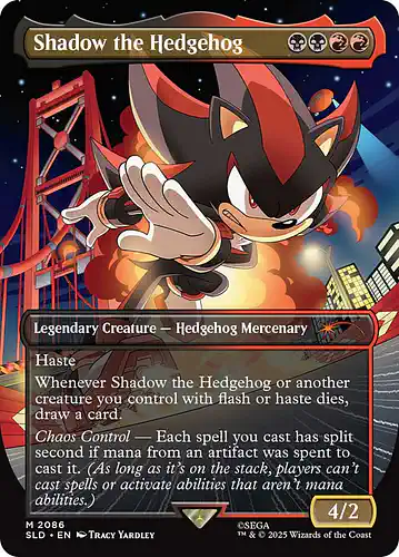 Shadow the Hedgehog - sld Spoiler