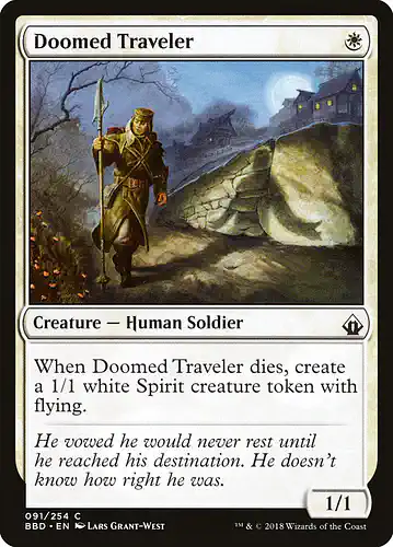 Doomed Traveler - bbd Spoiler