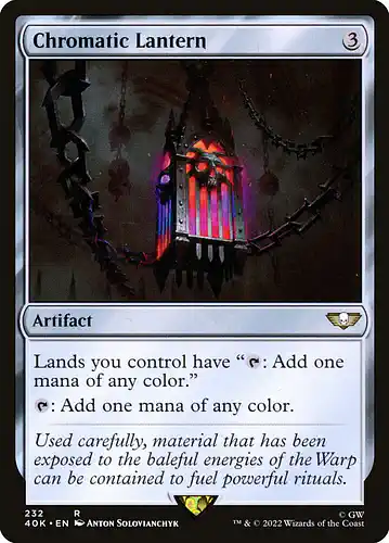 Chromatic Lantern - 40k Spoiler