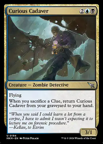 Curious Cadaver - mkm Spoiler