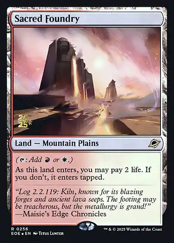 Sacred Foundry - eoe Spoiler