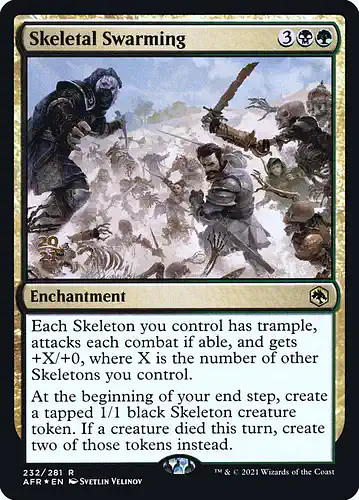 Skeletal Swarming - afr Spoiler