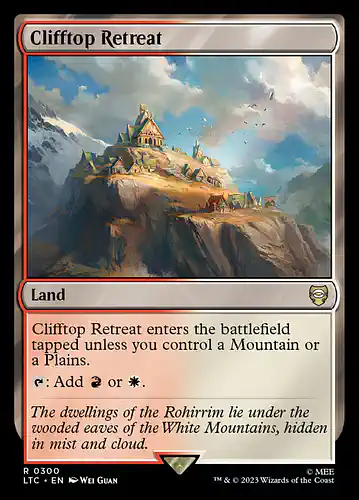 Clifftop Retreat - ltc Spoiler