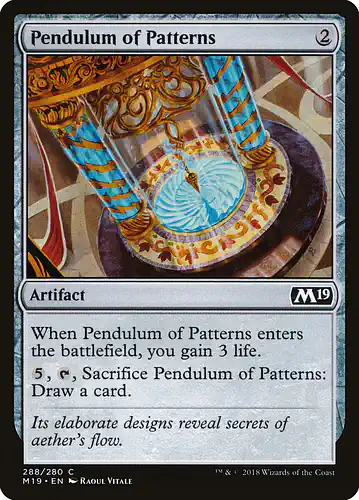 Pendulum of Patterns - m19 Spoiler