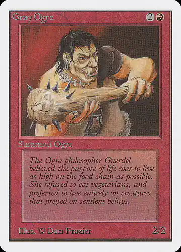 Gray Ogre - 2ed Spoiler