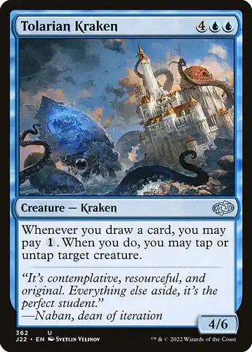 Tolarian Kraken - j22 Spoiler