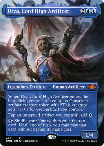 Urza, Lord High Artificer - dmr Spoiler