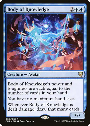 Body of Knowledge - cmr Spoiler