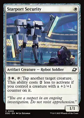 Starport Security - eoe Spoiler