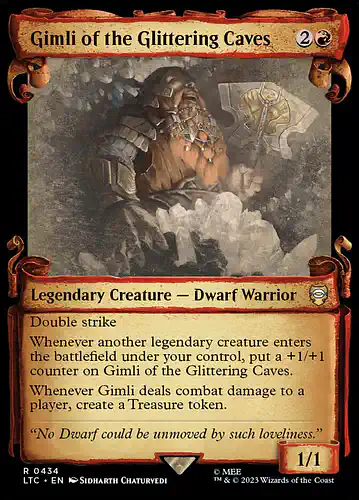 Gimli of the Glittering Caves - ltc Spoiler