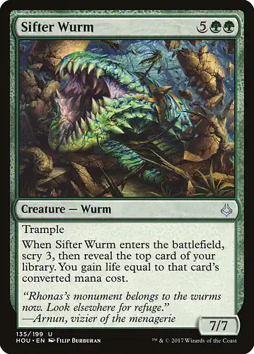 Sifter Wurm - hou Spoiler