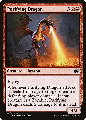 Purifying Dragon - mid Spoiler