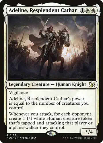 Adeline, Resplendent Cathar - moc Spoiler