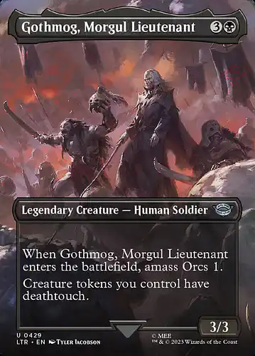 Gothmog, Morgul Lieutenant - ltr Spoiler
