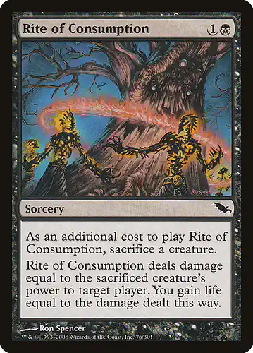 Rite of Consumption - shm Spoiler