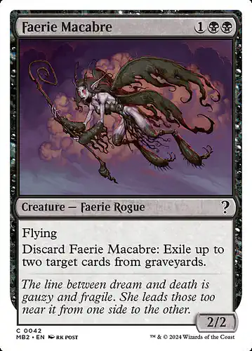 Faerie Macabre - mb2 Spoiler