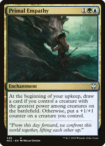 Primal Empathy - ncc Spoiler