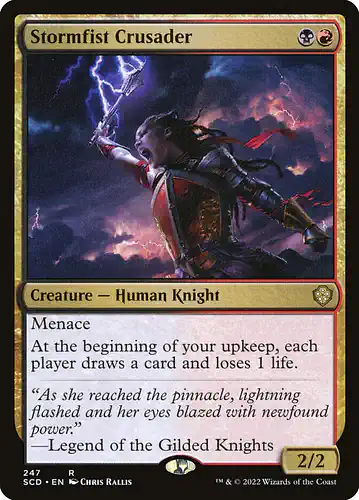 Stormfist Crusader - scd Spoiler