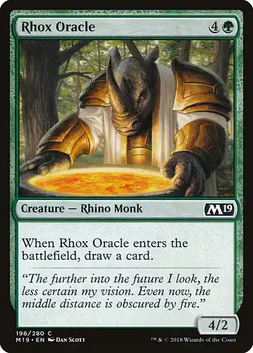 Rhox Oracle - m19 Spoiler