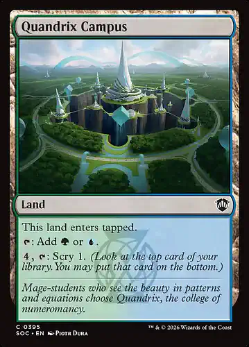 Quandrix Campus - soc Spoiler