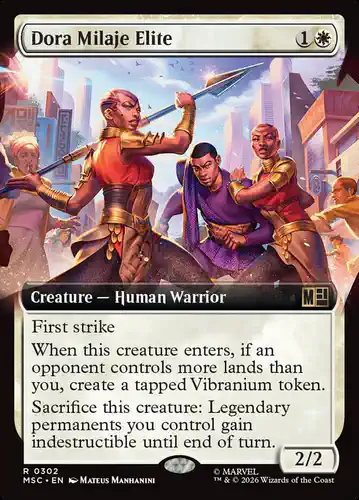 Dora Milaje Elite - msc Spoiler
