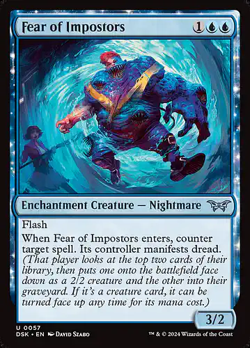 Fear of Impostors - dsk Spoiler