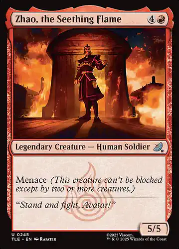 Zhao, the Seething Flame - tle Spoiler