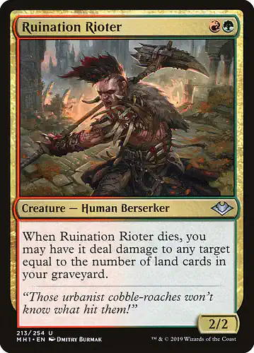 Ruination Rioter - mh1 Spoiler
