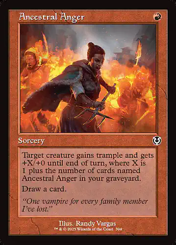 Ancestral Anger - inr Spoiler