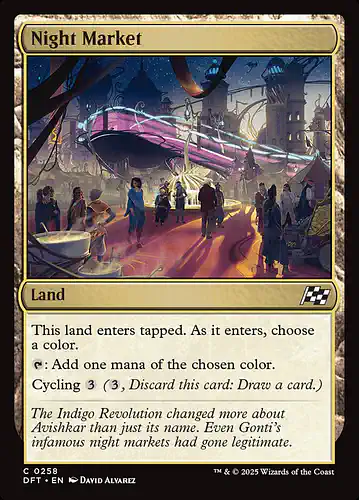 Night Market - dft Spoiler