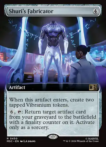 Shuri's Fabricator - msc Spoiler