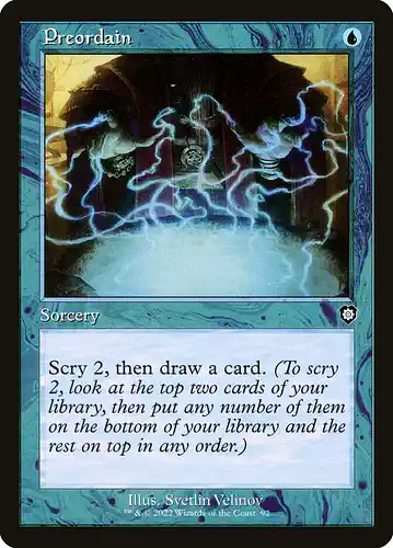 Preordain - brc Spoiler