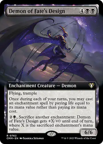 Demon of Fate's Design - cmm Spoiler