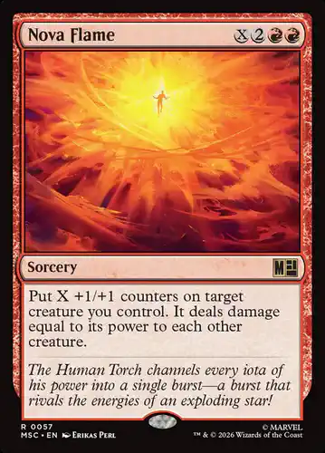 Nova Flame - msc Spoiler