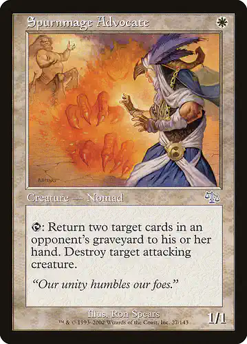 Spurnmage Advocate - jud Spoiler