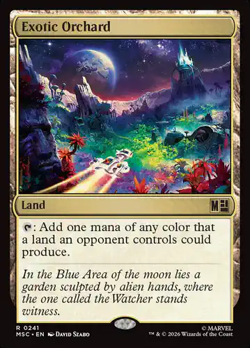 Exotic Orchard - msc Spoiler