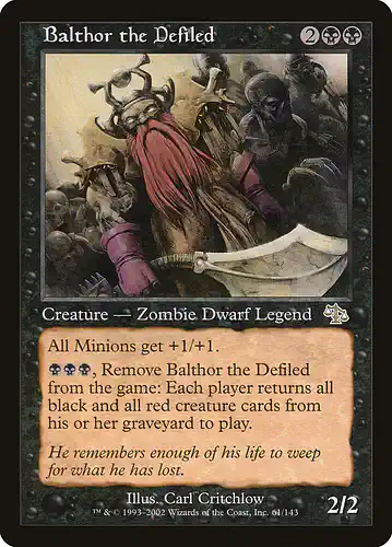 Balthor the Defiled - jud Spoiler
