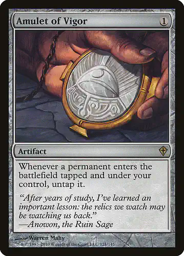 Amulet of Vigor - wwk Spoiler