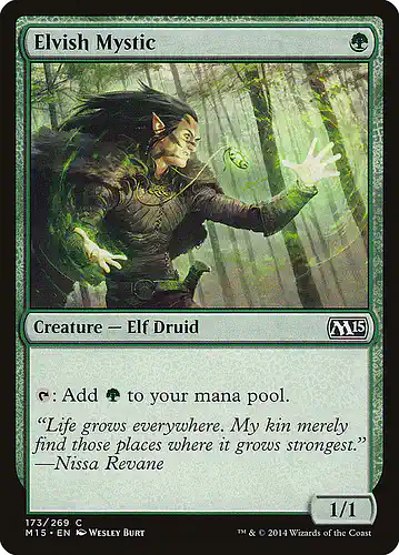 Elvish Mystic - m15 Spoiler