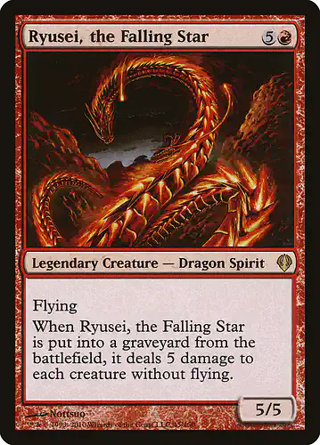 Ryusei, the Falling Star - arc Spoiler